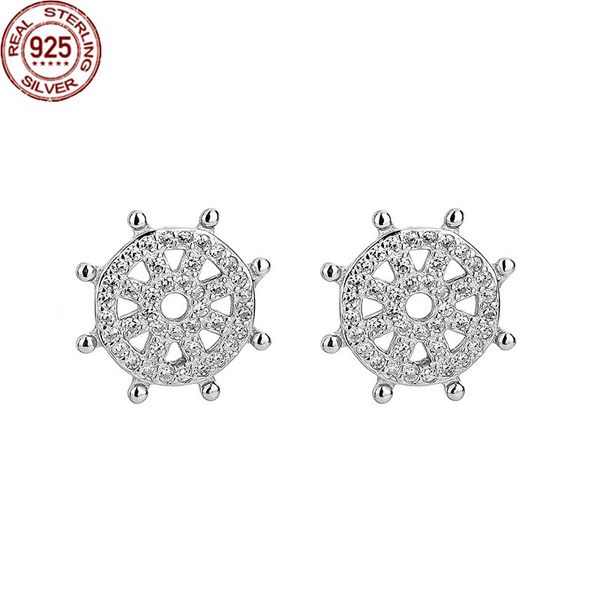 s925 sterling silver rudder charm earrings female korean version simple roulette exquisite versatile ear japanese and jewelry, Golden
s925 sterling silver rudder charm earrings female korean version simple roulette exquisite versatile ear japanese and jewelry, Golden