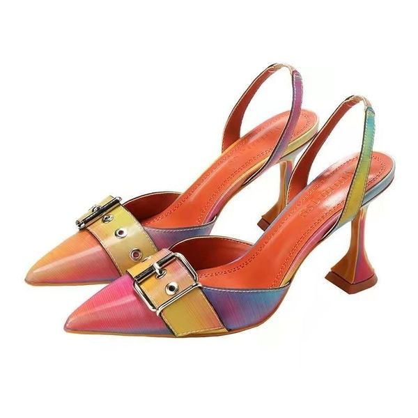 2022 new fashion heel sandals women casual summer outdoor colorful girls pointed toe thin heel shoes sandal lady holiday dinner pumps size 3, Black
2022 new fashion heel sandals women casual summer outdoor colorful girls pointed toe thin heel shoes sandal lady holiday dinner pumps size 3, Black