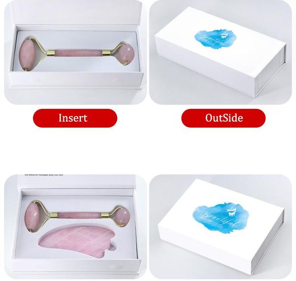 rose quartz roller double pink jade roller facial massager welded integrated metal with gift box guasha board
rose quartz roller double pink jade roller facial massager welded integrated metal with gift box guasha board