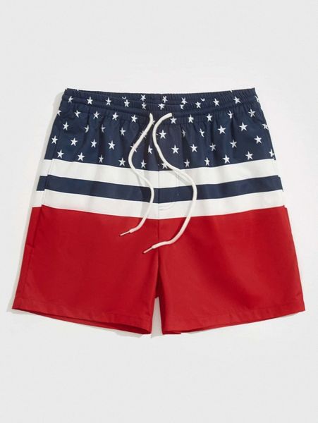 men american flag print shorts u4ak#, White;black 
men american flag print shorts u4ak#, White;black