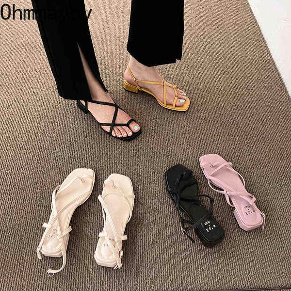 sandals 2022 summer narrow band women fashion thick heel ladies clip toe shoes outdoor party female sandal 220704, Black
sandals 2022 summer narrow band women fashion thick heel ladies clip toe shoes outdoor party female sandal 220704, Black