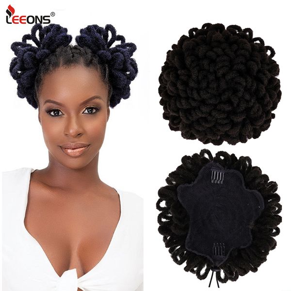 accessories dreadlock afro puff hair bun chignon drawstring ponytail synthetic chignon faux locs clip in pony tail hair pieces costume, Silver
accessories dreadlock afro puff hair bun chignon drawstring ponytail synthetic chignon faux locs clip in pony tail hair pieces costume, Silver