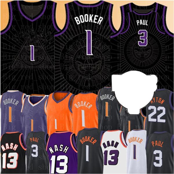 black 1 devin jersey booker basketball deandre 22 ayton chris 3 paul jerseys steve 13 nash charles 34 barkley g3ta, Black;red
black 1 devin jersey booker basketball deandre 22 ayton chris 3 paul jerseys steve 13 nash charles 34 barkley g3ta, Black;red