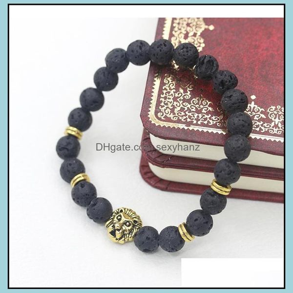charm bracelets pretty antique gold plated buddha leo lion head bracelet black lava stone beaded for men women pseras drop delivery 2 dhahl, Golden;silver
charm bracelets pretty antique gold plated buddha leo lion head bracelet black lava stone beaded for men women pseras drop delivery 2 dhahl, Golden;silver