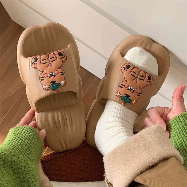 slippers new summer fashion cute couple indoor beach cartoon little tiger flip flops men's thick bottom bathroom 220301, Black
slippers new summer fashion cute couple indoor beach cartoon little tiger flip flops men's thick bottom bathroom 220301, Black