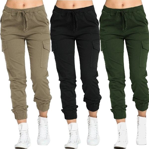 women solid cargo pants multicolor stretch casual lacing drawstring high waist bottoms trousers fitness tracksuit hop pant 220808, Black;white
women solid cargo pants multicolor stretch casual lacing drawstring high waist bottoms trousers fitness tracksuit hop pant 220808, Black;white