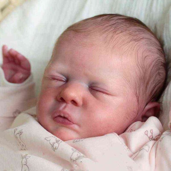 new bebe reborn doll kit romy sleeping newborn lovely look real baby vinyl 19 inches blank unfinished molds toy for girl gift aa220325
new bebe reborn doll kit romy sleeping newborn lovely look real baby vinyl 19 inches blank unfinished molds toy for girl gift aa220325
