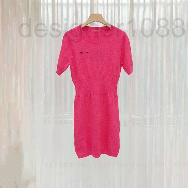 casual dresses designer 2022 spring / summer new candy color slim waist letter knit dress short sleeve hip wrap p2hv, Black;gray
casual dresses designer 2022 spring / summer new candy color slim waist letter knit dress short sleeve hip wrap p2hv, Black;gray