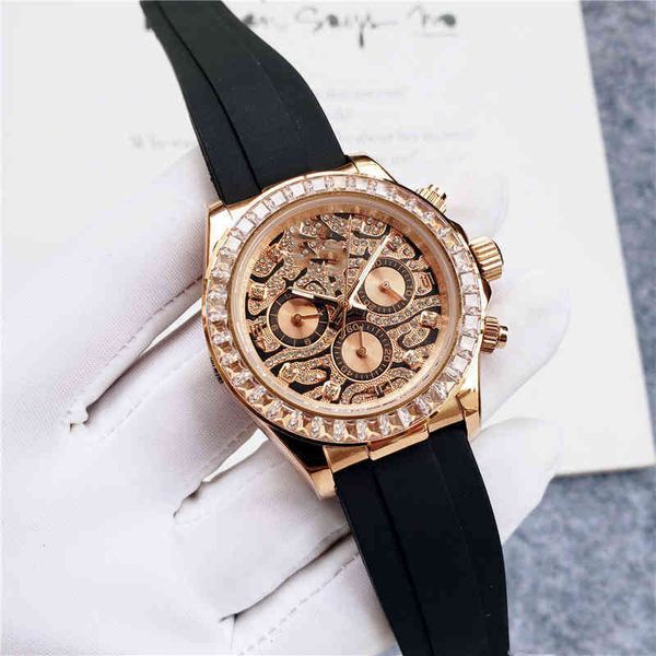 fashion designer watches men mechanical watches automatic self-wind golden transparent steel wristwatch skeleton yb diamond iced out gift, Slivery;brown
fashion designer watches men mechanical watches automatic self-wind golden transparent steel wristwatch skeleton yb diamond iced out gift, Slivery;brown