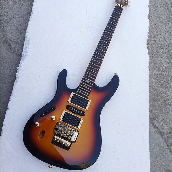 left hand 6 strings tobacco sunburst electric guitar with abalone inlay rosewood fretboard
left hand 6 strings tobacco sunburst electric guitar with abalone inlay rosewood fretboard