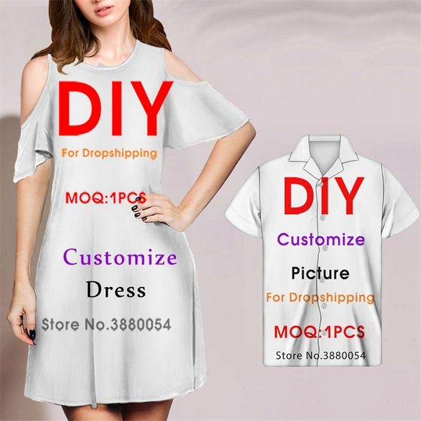 custom women offtheshoulder dress with summer men shirt for lady party club beach clothinig set 4xl drop 220609, Black
custom women offtheshoulder dress with summer men shirt for lady party club beach clothinig set 4xl drop 220609, Black