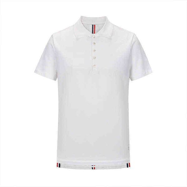 tb thom men t-shirt classic cotton center back stripes white blouses 2022 summer korean fashion harajuku lapel t-shirts, White;black
tb thom men t-shirt classic cotton center back stripes white blouses 2022 summer korean fashion harajuku lapel t-shirts, White;black