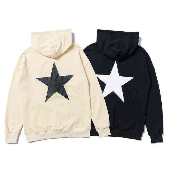 hoodie fashion brand fog double thread essentials plush five pointed star pattern pullover hooded sweater batch trendy mainstream sports hoo, Black
hoodie fashion brand fog double thread essentials plush five pointed star pattern pullover hooded sweater batch trendy mainstream sports hoo, Black