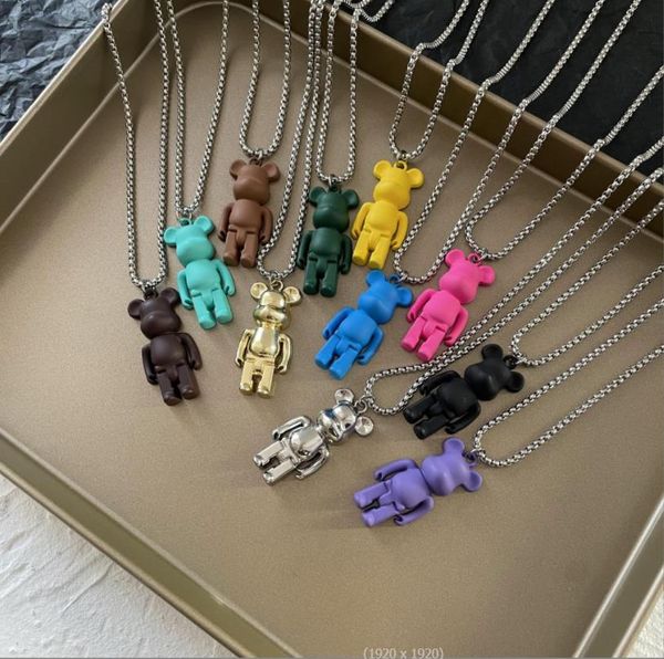 good quality bear titanium steel necklace female light luxury niche hiphop ins fashion pendant simple long sweater chain punk, Silver
good quality bear titanium steel necklace female light luxury niche hiphop ins fashion pendant simple long sweater chain punk, Silver