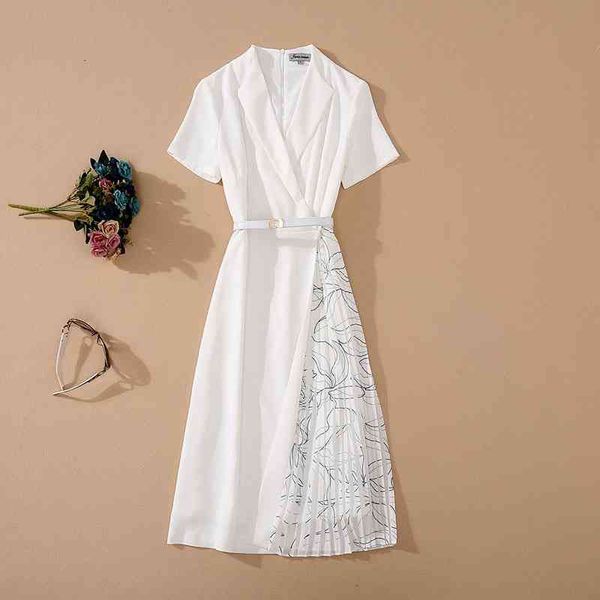 casual dresses temperament light familiar women's wear years summer line print crimp stitching slim fitting suit skirt short sleeved dr, Black;gray
casual dresses temperament light familiar women's wear years summer line print crimp stitching slim fitting suit skirt short sleeved dr, Black;gray