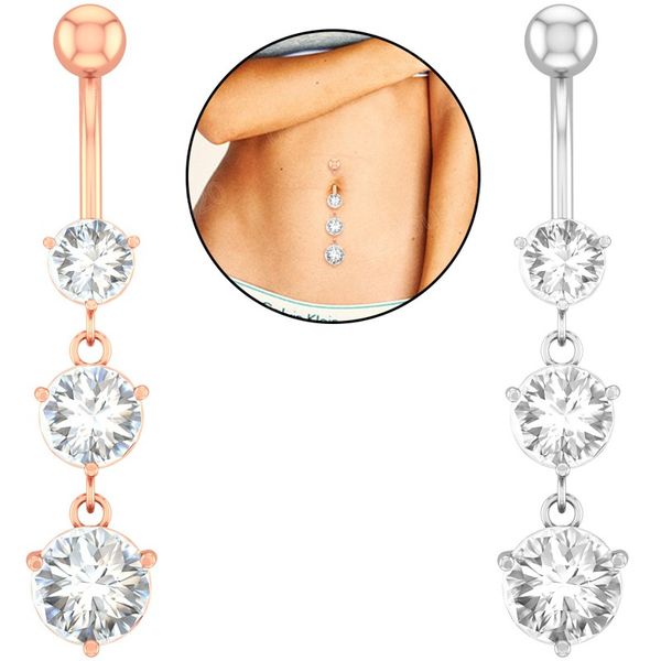 gold silver body piercing fashion zircon pendant belly button nails belly navel ring jewelry for women
gold silver body piercing fashion zircon pendant belly button nails belly navel ring jewelry for women
