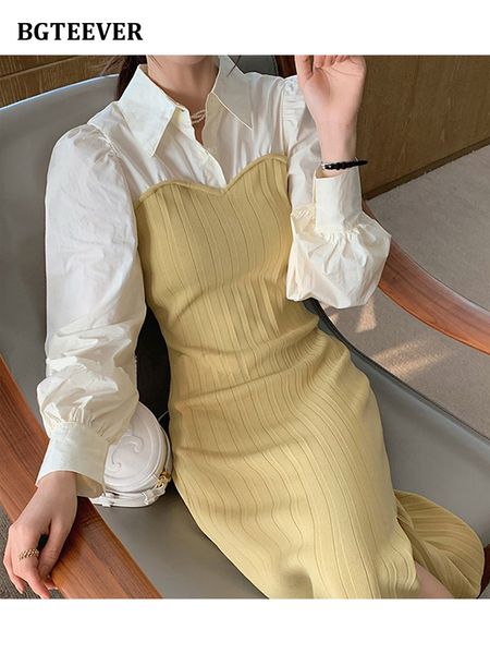 elegant turn-down collar patchwork women dress 2022 spring summer long sleeve slim split female bodycon dress vestidos, Black;gray
elegant turn-down collar patchwork women dress 2022 spring summer long sleeve slim split female bodycon dress vestidos, Black;gray
