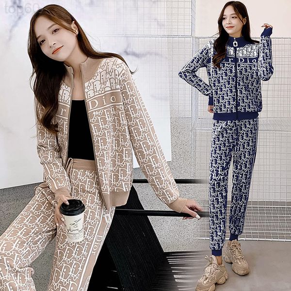 women's tracksuits designer european goods 2021 autumn net red fashion knitted suit versatile sports leisure waist slim two piece set w, Gray
women's tracksuits designer european goods 2021 autumn net red fashion knitted suit versatile sports leisure waist slim two piece set w, Gray