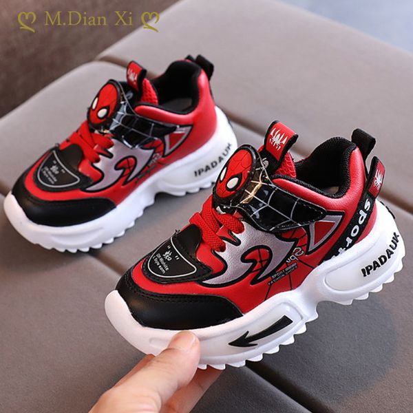children's sneakers boy girls autumn leather cartoon kids sports waterproof walking runningshoes, Black
children's sneakers boy girls autumn leather cartoon kids sports waterproof walking runningshoes, Black