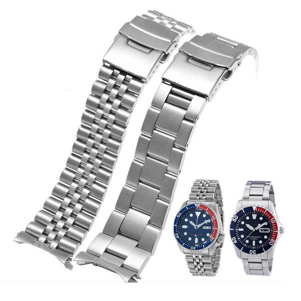 watch band for skx009 007 175 173 solid stainless steel strap 20 22 24mm accessories belt bracelet 220617, Black;brown
watch band for skx009 007 175 173 solid stainless steel strap 20 22 24mm accessories belt bracelet 220617, Black;brown