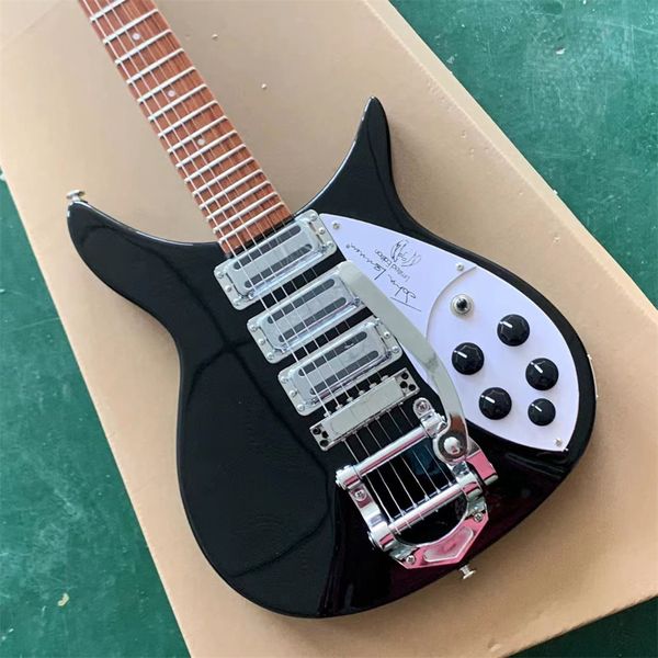 in stock johnlennon 325 jetglo 6 string black electric guitar short scale length 527mm bigs tailpiece gloss paint fretboard 3 toaster pickup
in stock johnlennon 325 jetglo 6 string black electric guitar short scale length 527mm bigs tailpiece gloss paint fretboard 3 toaster pickup