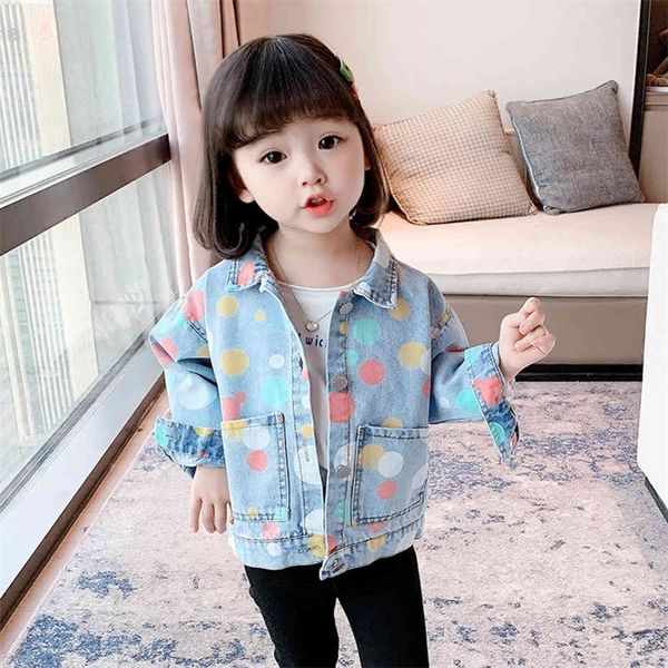 coat for girl dot girl denim coats kids spring autumn kids jacket casual style kids clothes 210412, Blue;gray
coat for girl dot girl denim coats kids spring autumn kids jacket casual style kids clothes 210412, Blue;gray