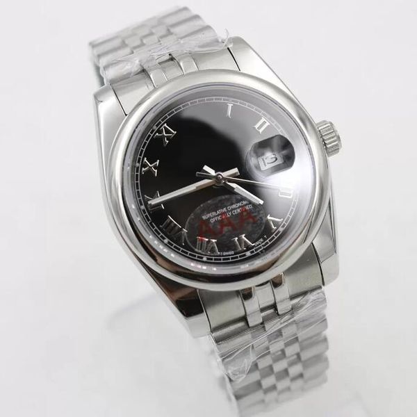 luxury watch men wristwatch 2813 36mm automatic mechanical luminous jubilee no battery sweeping date stainless steel watches 3a 127, Slivery;brown
luxury watch men wristwatch 2813 36mm automatic mechanical luminous jubilee no battery sweeping date stainless steel watches 3a 127, Slivery;brown