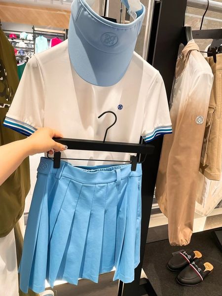 golf shorts fashion pleated skirts blue pink color ladies sports skorts skirt 220630, White;black
golf shorts fashion pleated skirts blue pink color ladies sports skorts skirt 220630, White;black