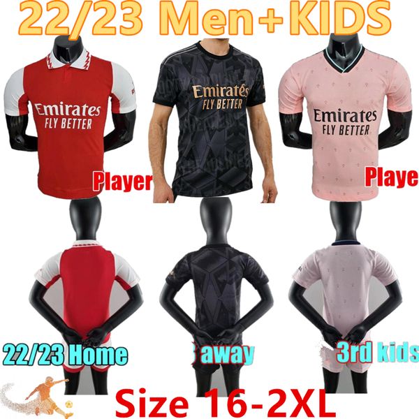 22/23 fans player version arsen soccer jerseys gunners smith rowe pepe saka 2022 2023 thomas martinelli tierney football shirt odegaard men, Black;yellow
22/23 fans player version arsen soccer jerseys gunners smith rowe pepe saka 2022 2023 thomas martinelli tierney football shirt odegaard men, Black;yellow