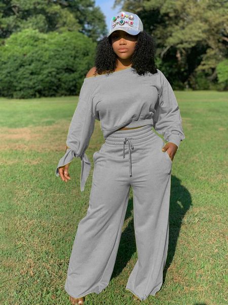 tracksuits women 22ty1872 autumn winter women outdoor casual solid cuff bandage oblique aa, Gray
tracksuits women 22ty1872 autumn winter women outdoor casual solid cuff bandage oblique aa, Gray
