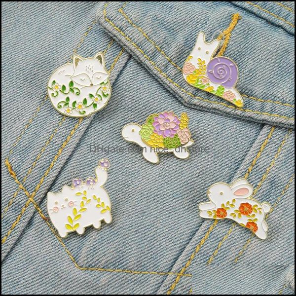 pinsbrooches jewelry shrubbery animal enamel pins custom cat turtle rabbit snail plant brooch lapel badge fun cartoon gi dhzn7, Gray
pinsbrooches jewelry shrubbery animal enamel pins custom cat turtle rabbit snail plant brooch lapel badge fun cartoon gi dhzn7, Gray