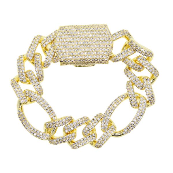 new hip hop fashion 19mm wide iced out bling cz men cuban link bracelet male hiphop jewelry gift, Black
new hip hop fashion 19mm wide iced out bling cz men cuban link bracelet male hiphop jewelry gift, Black