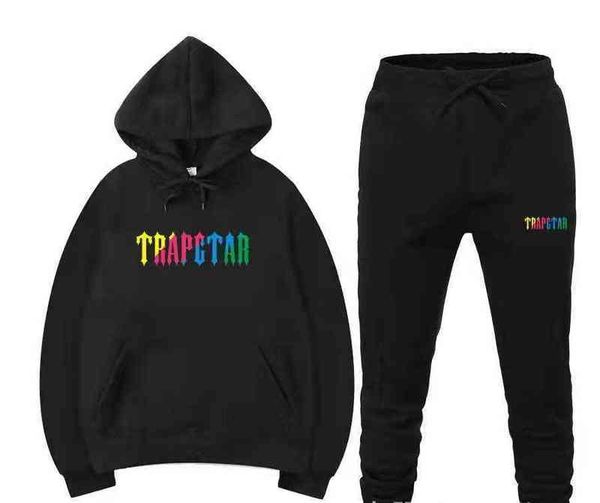 2022 men's hoodie trapstar london street hooded tracksuit cotton - grey revolution medium suit1, Black
2022 men's hoodie trapstar london street hooded tracksuit cotton - grey revolution medium suit1, Black