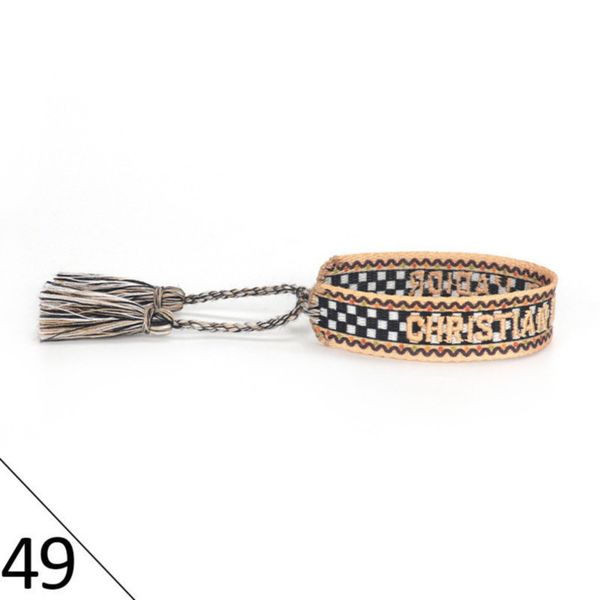 fashion brand bracelets woven friendship for womens handmade braided luxury bracelet designers with tassel print embroidery mens jewelry ban, Golden;silver
fashion brand bracelets woven friendship for womens handmade braided luxury bracelet designers with tassel print embroidery mens jewelry ban, Golden;silver