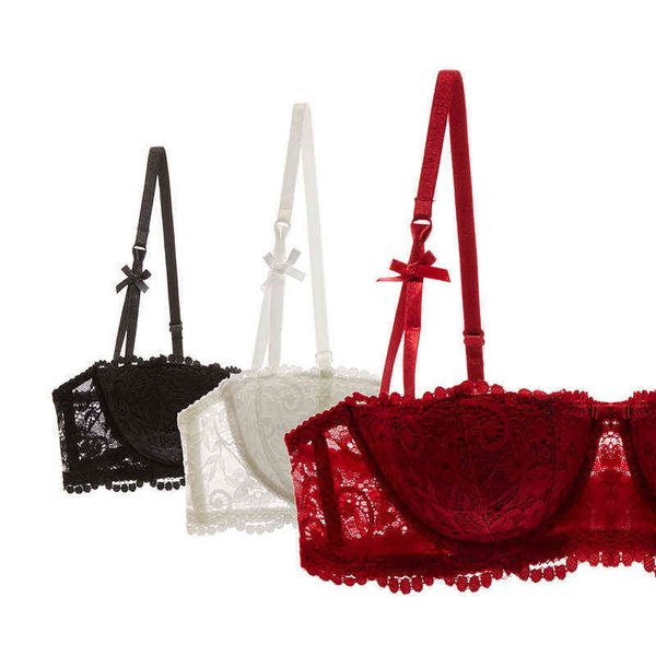 1/2 half cup bras for women plus size lingerie red thin underwear cotton push up balconette bra black white a b c d cup t220726, Red;black
1/2 half cup bras for women plus size lingerie red thin underwear cotton push up balconette bra black white a b c d cup t220726, Red;black