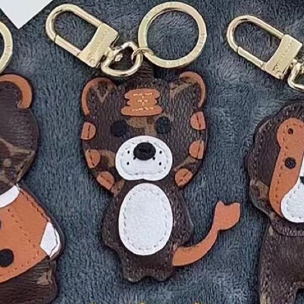 luxury key monkey tiger bear lion pendant keychain handmade leather keychains men women bag gift accessories, Silver
luxury key monkey tiger bear lion pendant keychain handmade leather keychains men women bag gift accessories, Silver