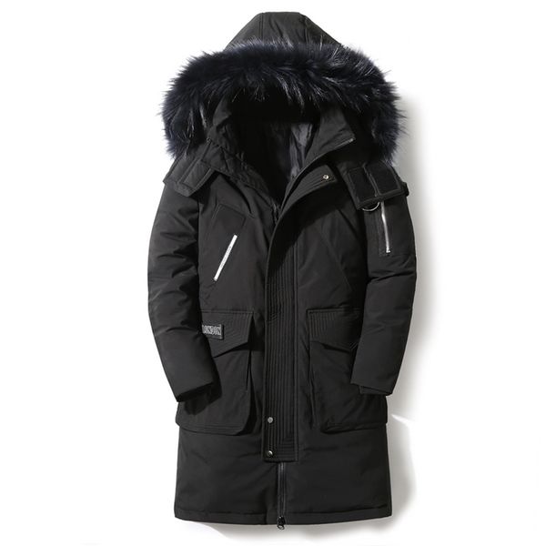 90%down jackets new winter men's down jacket detachable fur collar male's jackets thick warm outdoor windproof 201120, Black
90%down jackets new winter men's down jacket detachable fur collar male's jackets thick warm outdoor windproof 201120, Black
