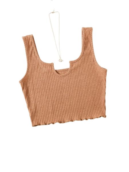 rib knit lettuce trim crop tank e0wf#, White
rib knit lettuce trim crop tank e0wf#, White