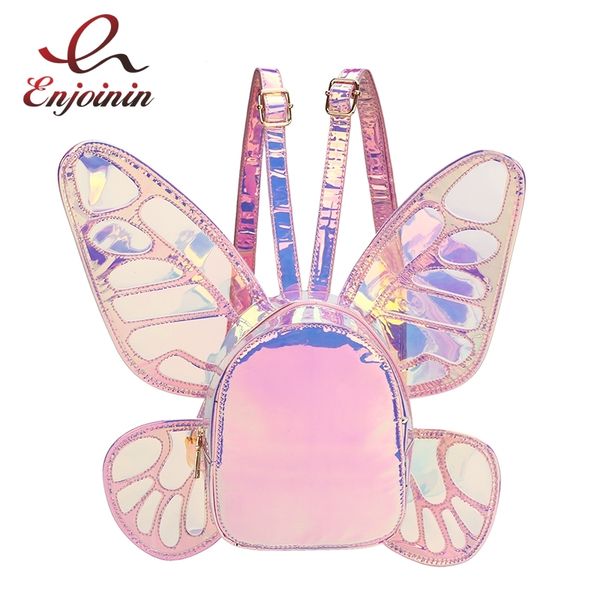 fashion womens laser mini backpack butterfly angel wings daypack for girls travel casual daypack school bag holographic leather 220817
fashion womens laser mini backpack butterfly angel wings daypack for girls travel casual daypack school bag holographic leather 220817