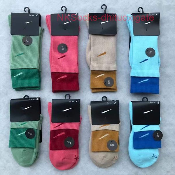 men fashion classic socks hook brand color stitched men's women's long tube sports training sock street couple middle tubes luxury, Black
men fashion classic socks hook brand color stitched men's women's long tube sports training sock street couple middle tubes luxury, Black