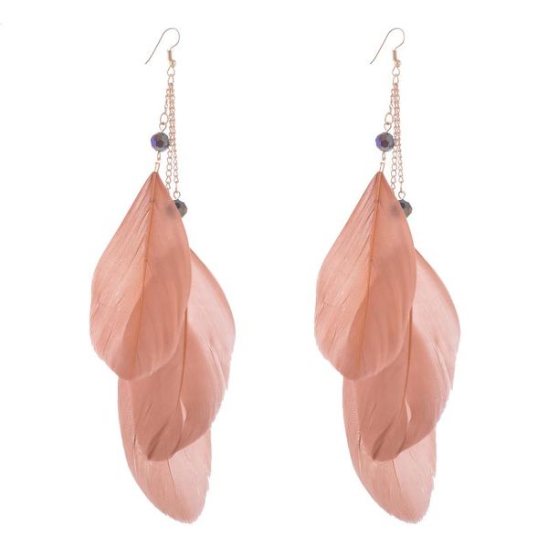 dangle & chandelier 4 colors women's charming feather earrings fashion bohemian style long earring bijoux jewelry (er005299), Silver
dangle & chandelier 4 colors women's charming feather earrings fashion bohemian style long earring bijoux jewelry (er005299), Silver