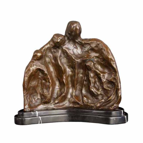 love family sculpture abstract statue casting bronze figurine vintage art for home decoration, Silver
love family sculpture abstract statue casting bronze figurine vintage art for home decoration, Silver
