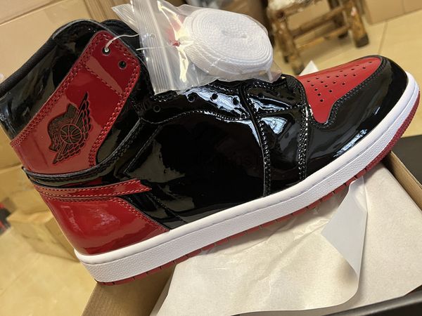 designer shoes sports basketball jumpman 1 high og bred patent black/gym red-black full-patent leather trainer grade school gym original
designer shoes sports basketball jumpman 1 high og bred patent black/gym red-black full-patent leather trainer grade school gym original