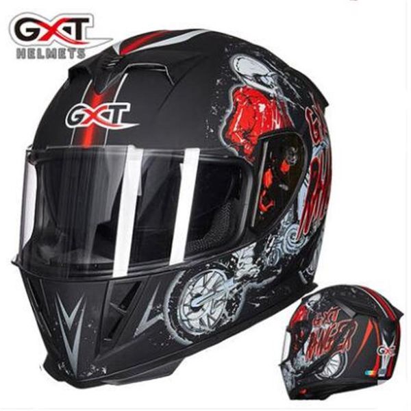 gxt motorcycle helmet men and women full-cover motorcycle full helmet winter warm anti-fog personality cool double lens four seaso285a
gxt motorcycle helmet men and women full-cover motorcycle full helmet winter warm anti-fog personality cool double lens four seaso285a