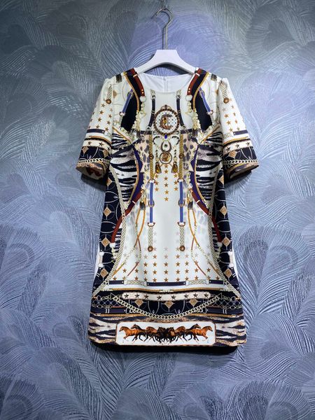 casual fashion dress, round neck, short sleeve, animal and plant print, handmade beaded skirt s-xl, Black;gray
casual fashion dress, round neck, short sleeve, animal and plant print, handmade beaded skirt s-xl, Black;gray