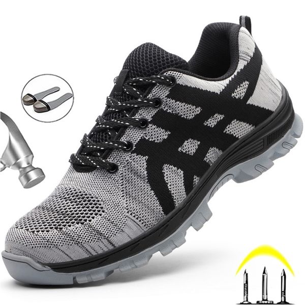 indestructible work sneakers male safety shoes punctureproof work shoes construction work boots men shoes zapatos de seguridad 220809, Black
indestructible work sneakers male safety shoes punctureproof work shoes construction work boots men shoes zapatos de seguridad 220809, Black
