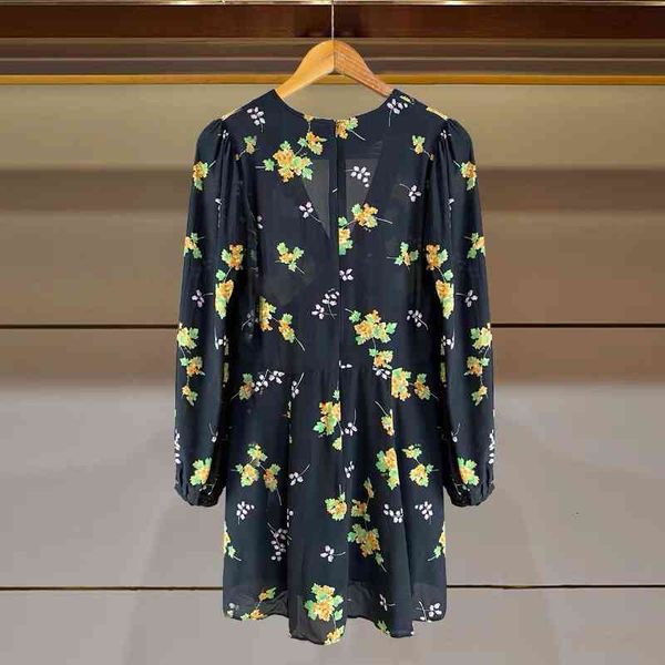 casual dresses early autumn french pastoral v-neck printed long sleeve waist closing temperament dress women, Black;gray
casual dresses early autumn french pastoral v-neck printed long sleeve waist closing temperament dress women, Black;gray