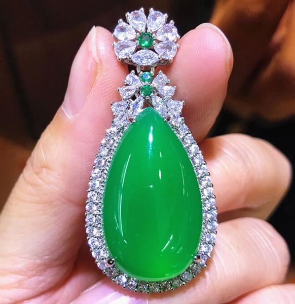 10k gold plated necklace pendants excluding chains fashion drop emerald jewelry pendant 23x48mm, Silver
10k gold plated necklace pendants excluding chains fashion drop emerald jewelry pendant 23x48mm, Silver