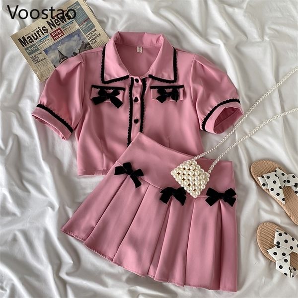 summer sweet lolita style princess skirt sets girls cute bow short sleeve t-shirt crop high waist mini skirts women 2pc set 220323, White
summer sweet lolita style princess skirt sets girls cute bow short sleeve t-shirt crop high waist mini skirts women 2pc set 220323, White