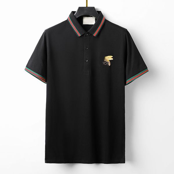 2022 men's polos t-shirts short sleeved summer cotton embroidery luxury tshirt new designer polo shirt high street tee, White;black
2022 men's polos t-shirts short sleeved summer cotton embroidery luxury tshirt new designer polo shirt high street tee, White;black